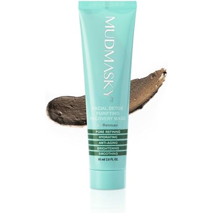 MUDMASKY FACIAL DETOX PURIFYING RECOVERY MASK - Image 1